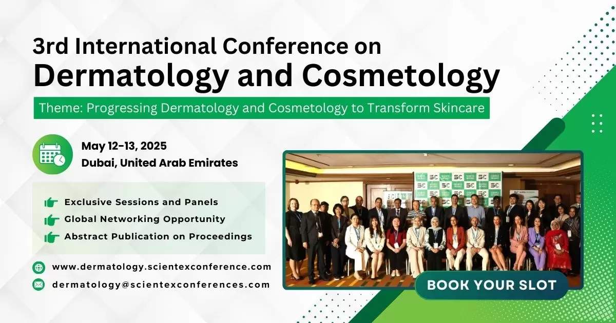 3rd International Conference on Dermatology and Cosmetology