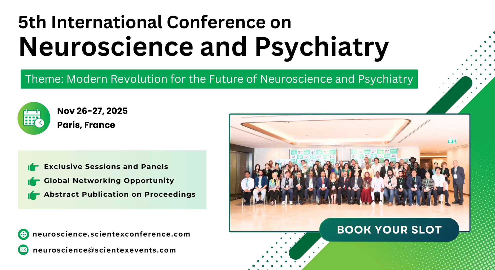 5th International Conference on Neuroscience and Psychiatry