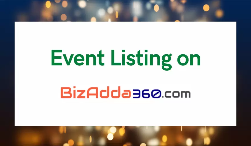 Event Listing on BizAdda360.com