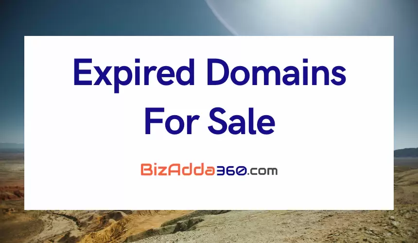 Expired Domains for Sale