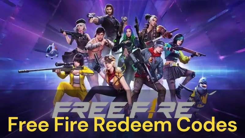 Garena Free Fire Redeem codes today