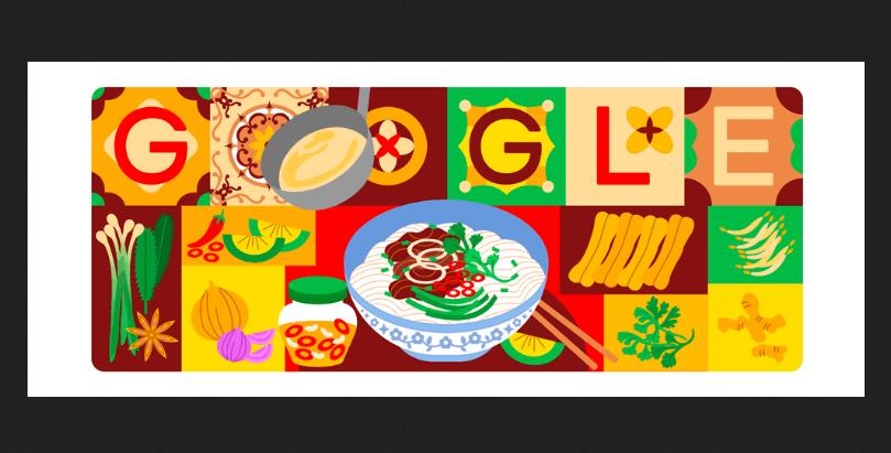 Google Doodle Celebrated the Vietnam Dish Phở