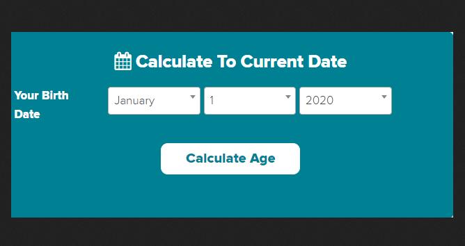 How to Calculate Age from date of birth?