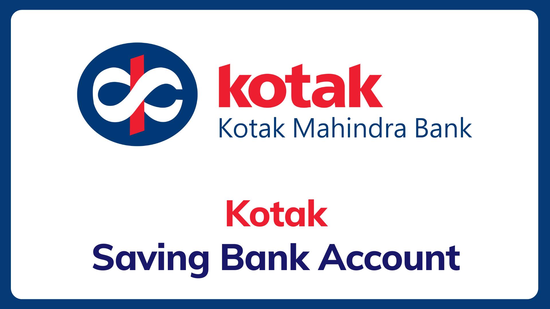 Kotak Mahindra Bank's Junior Saving Account