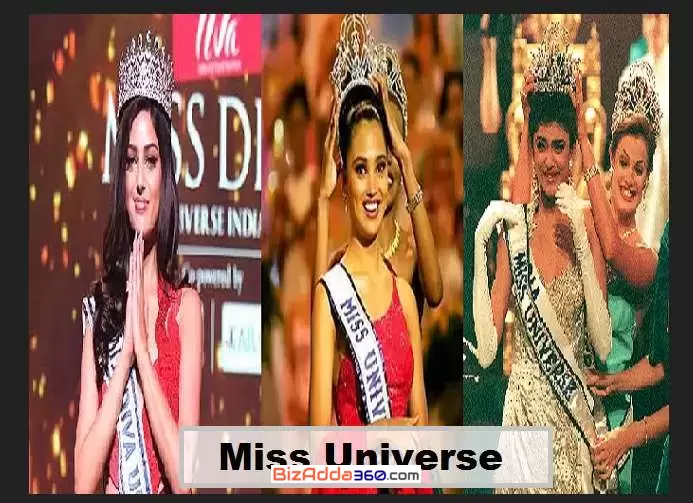 List of all the Miss Universe Winners from India till Dec. 2021