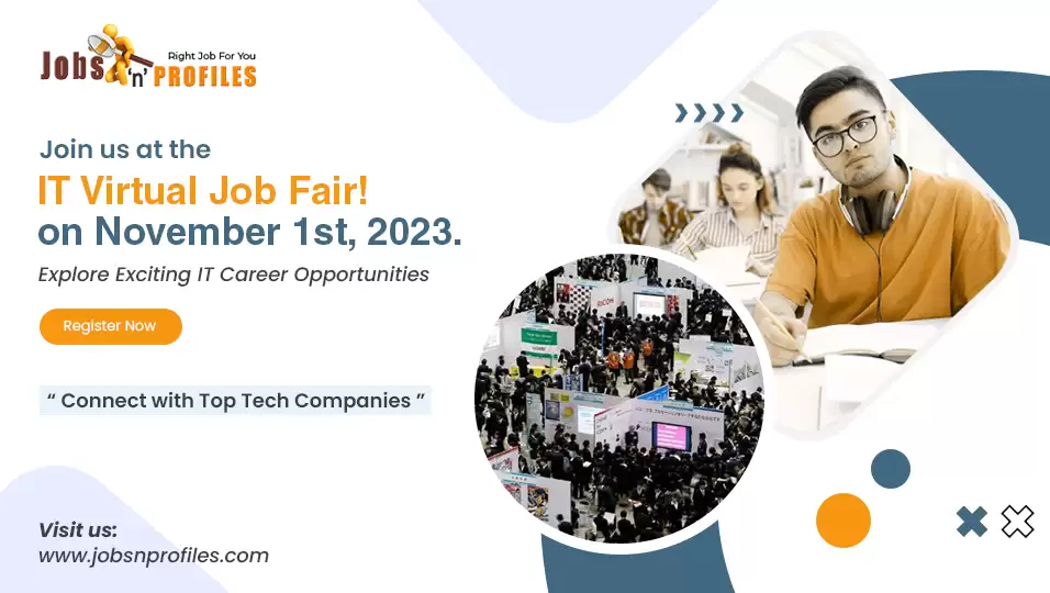 Virtual IT Job Fair By Jobsnprofiles.com On 1 November 2023