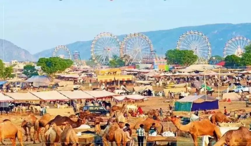 Pushkar Mela Location