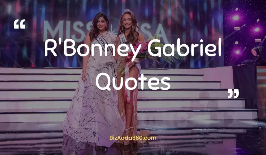 R'Bonney Gabriel's Inspiring & Motivational Quotes