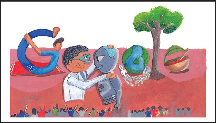 Shlok Mukherjee  (Doodle for Google India winner)