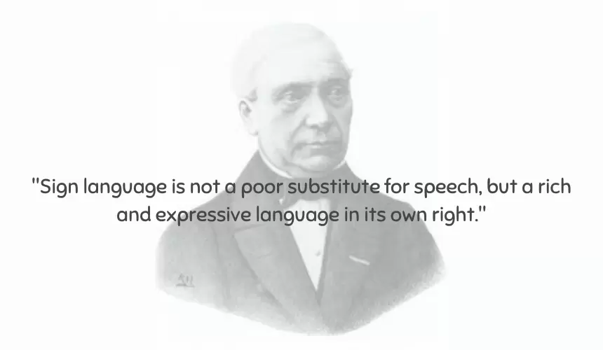 Sign language is not a poor substitute for speech