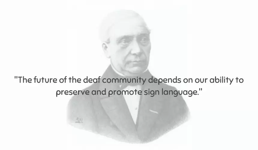 The future of the deaf community depends on our ability to preserve and promote sign language