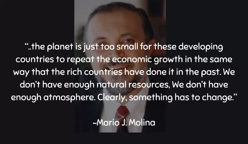 The planet is just too small 