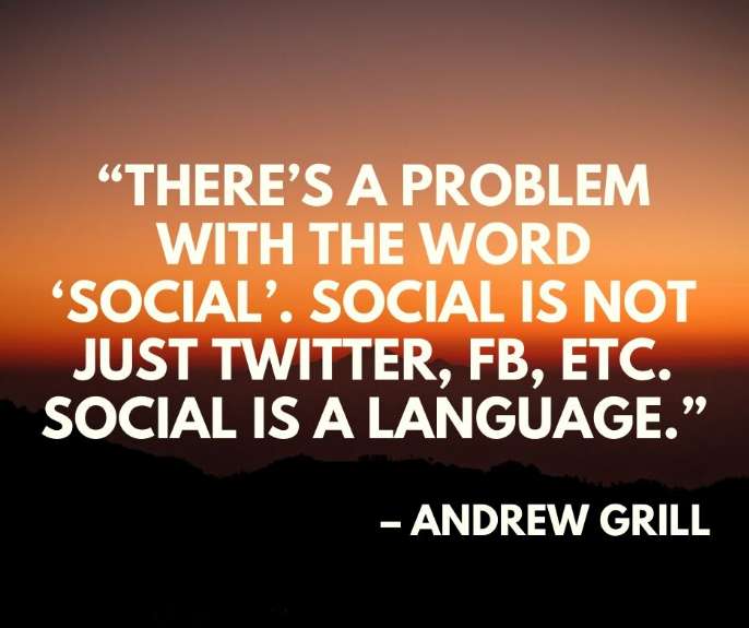 There is a problem with the word social...