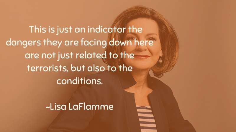 This is just an indicator the dangers ~Lisa LaFlamme