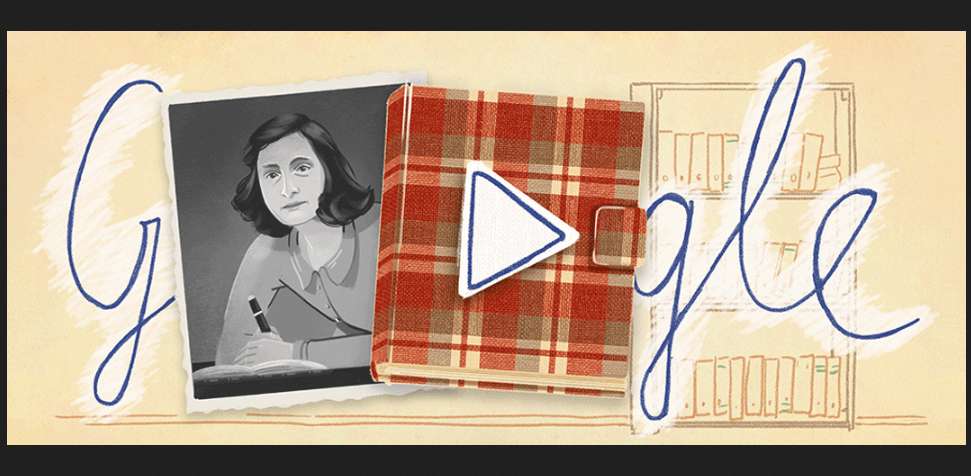 Who was Anne Frank, whom Google Doodle honored today, and how did she die?
