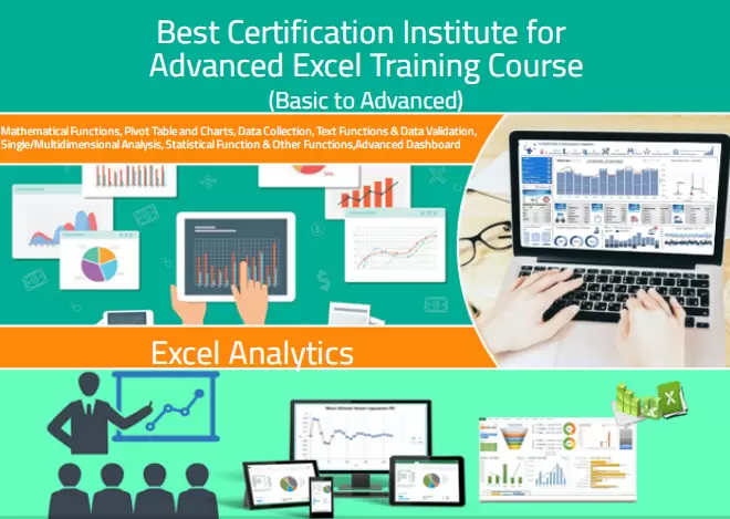 Advanced Excel Training Course, Laxmi Nagar, Delhi, SLA