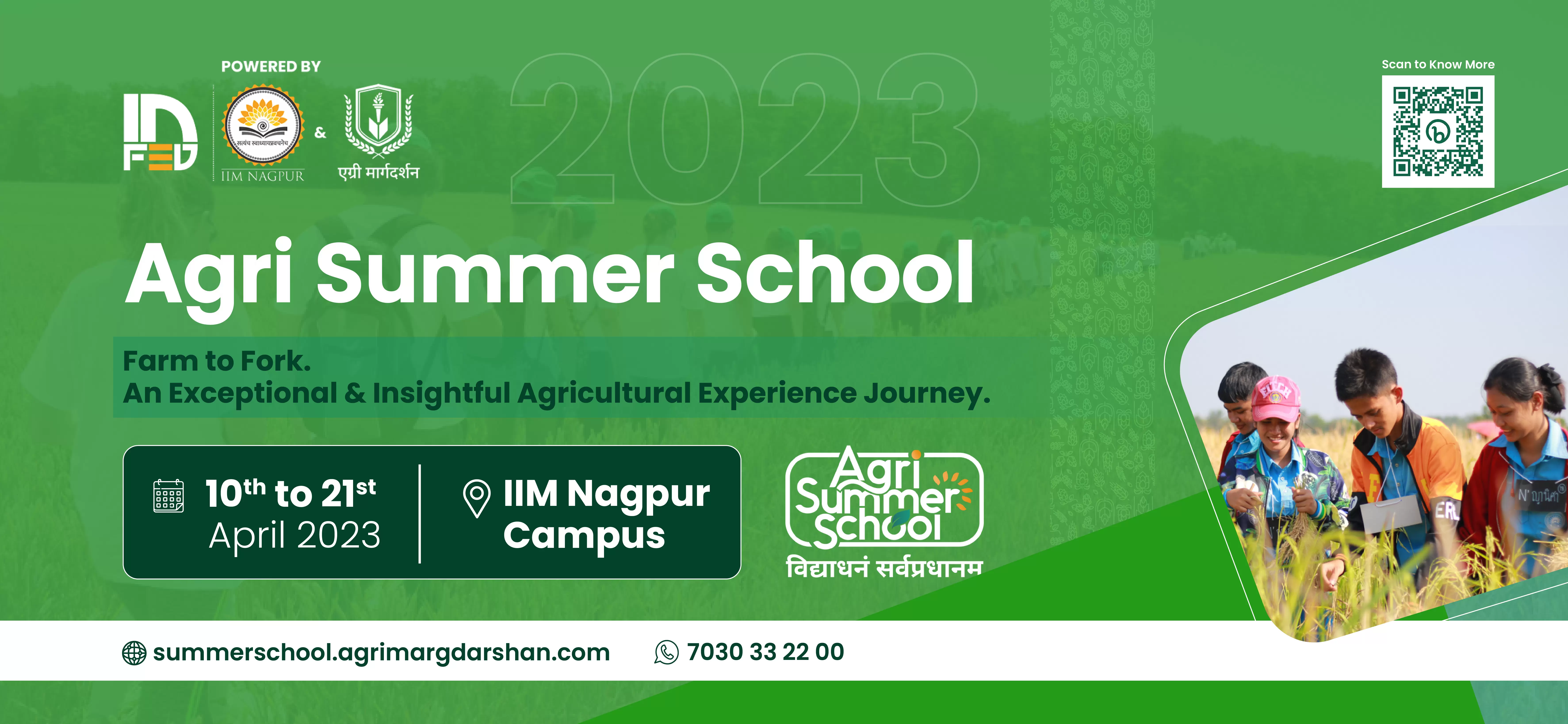 Agri Summer School - 2023