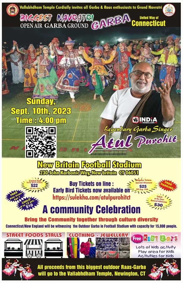 Atul Purohit - Legendary Garba Singer - Biggest Garba 2023 in Con