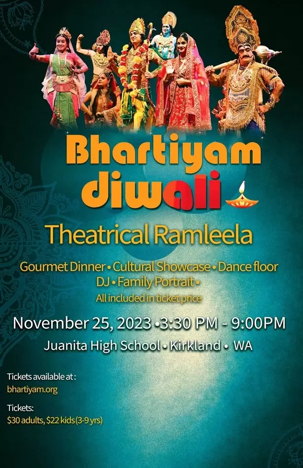 BHARATIYAM DIWALI IN KIRKLAND WA