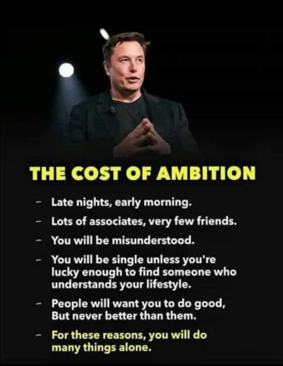 The Cost of Ambition Quotes