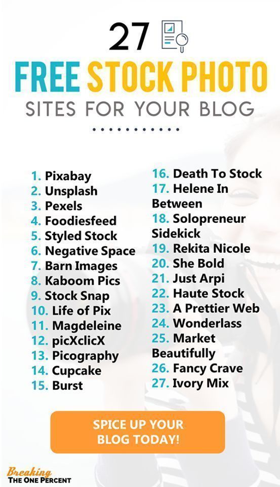 Free stock photo sites for your blog