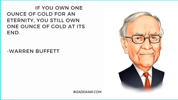 Warren Buffett quotes on gold -2