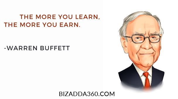 Warren Buffett Quote on Education.