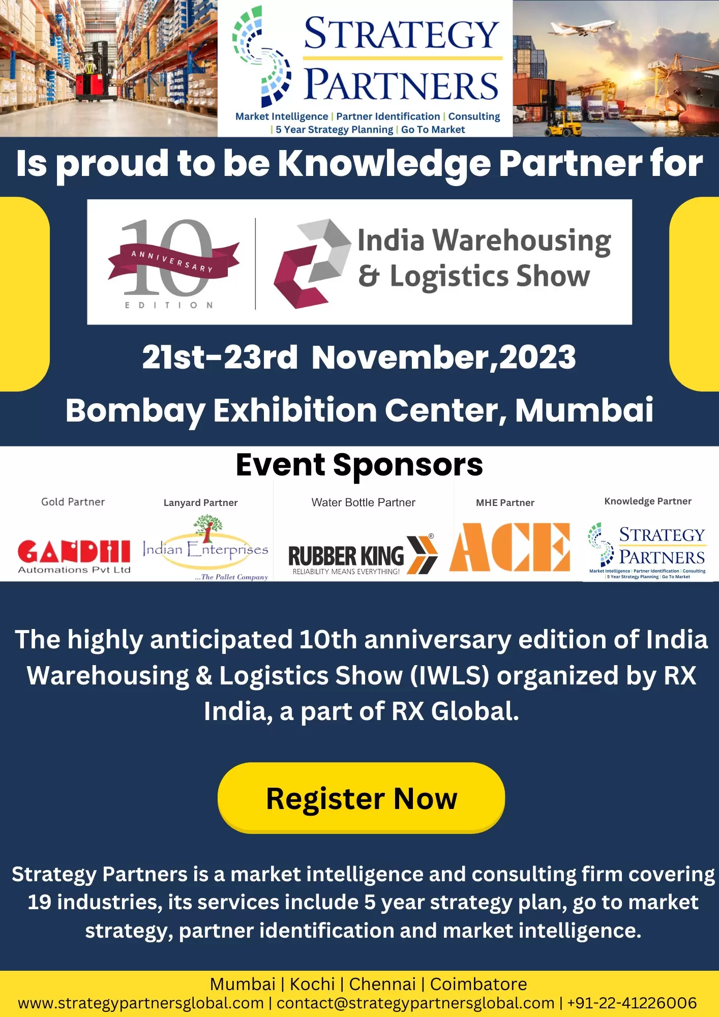 India Warehousing & Logistics Show Bombay Exhibition Centre