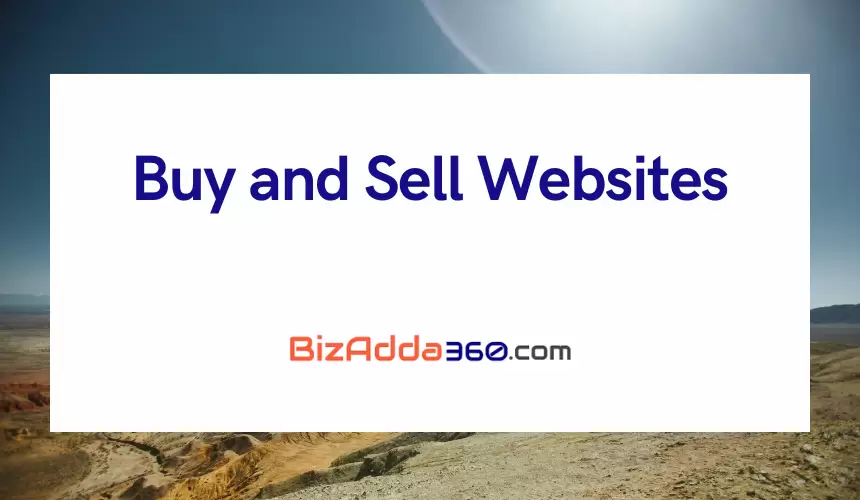 Buy and Sell Websites