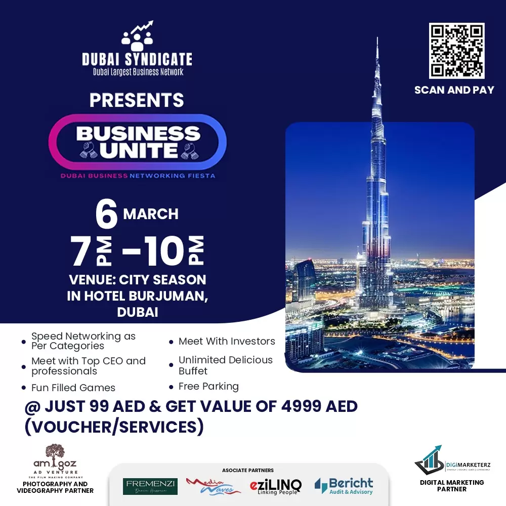 Dubai's Business Unite: Cultivate Connections, Drive Growth: More