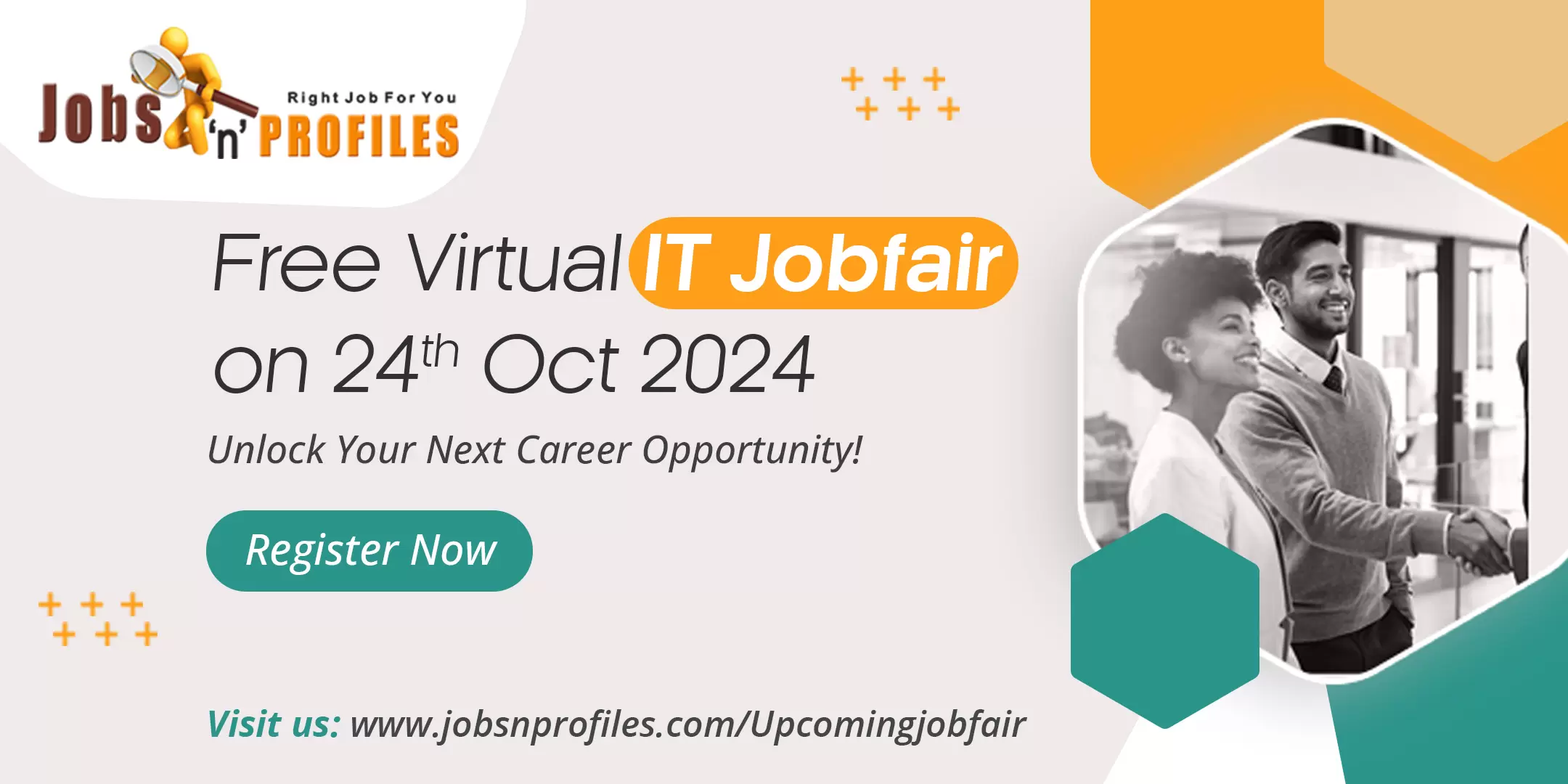 Jobs 'n' Profiles Virtual IT Job Fair