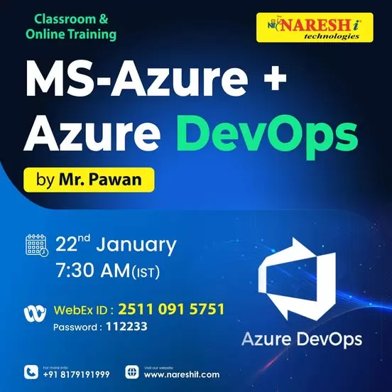 Join Ms Azure + Azure DevOps Training-NareshIT