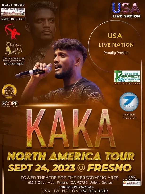 KAKA Live in Fresno 2023