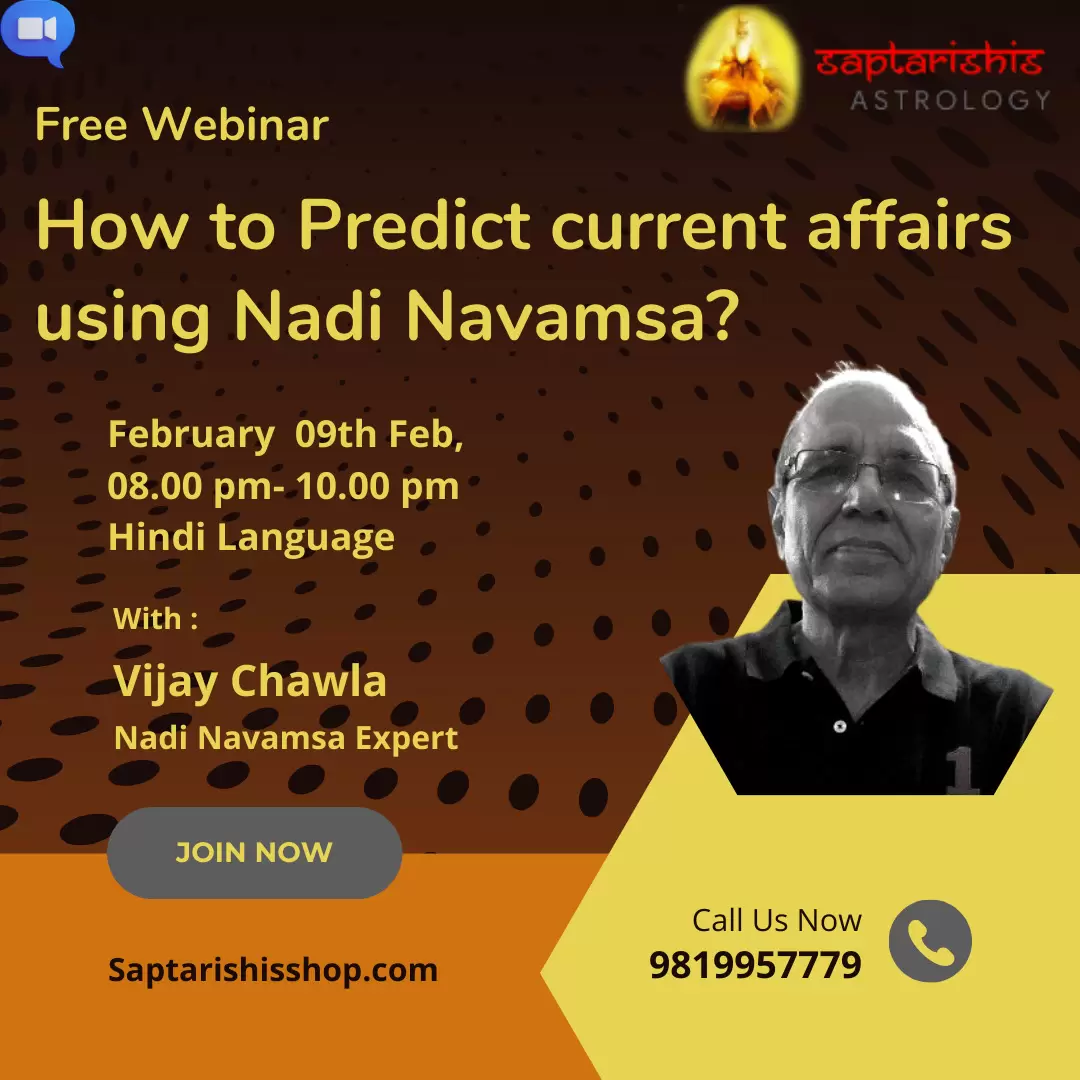 Learn Prediction through Nadi Navamsa - Free Class