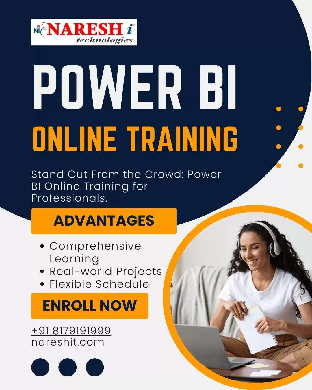 Microsoft Power BI  Online Training  Naresh-IT