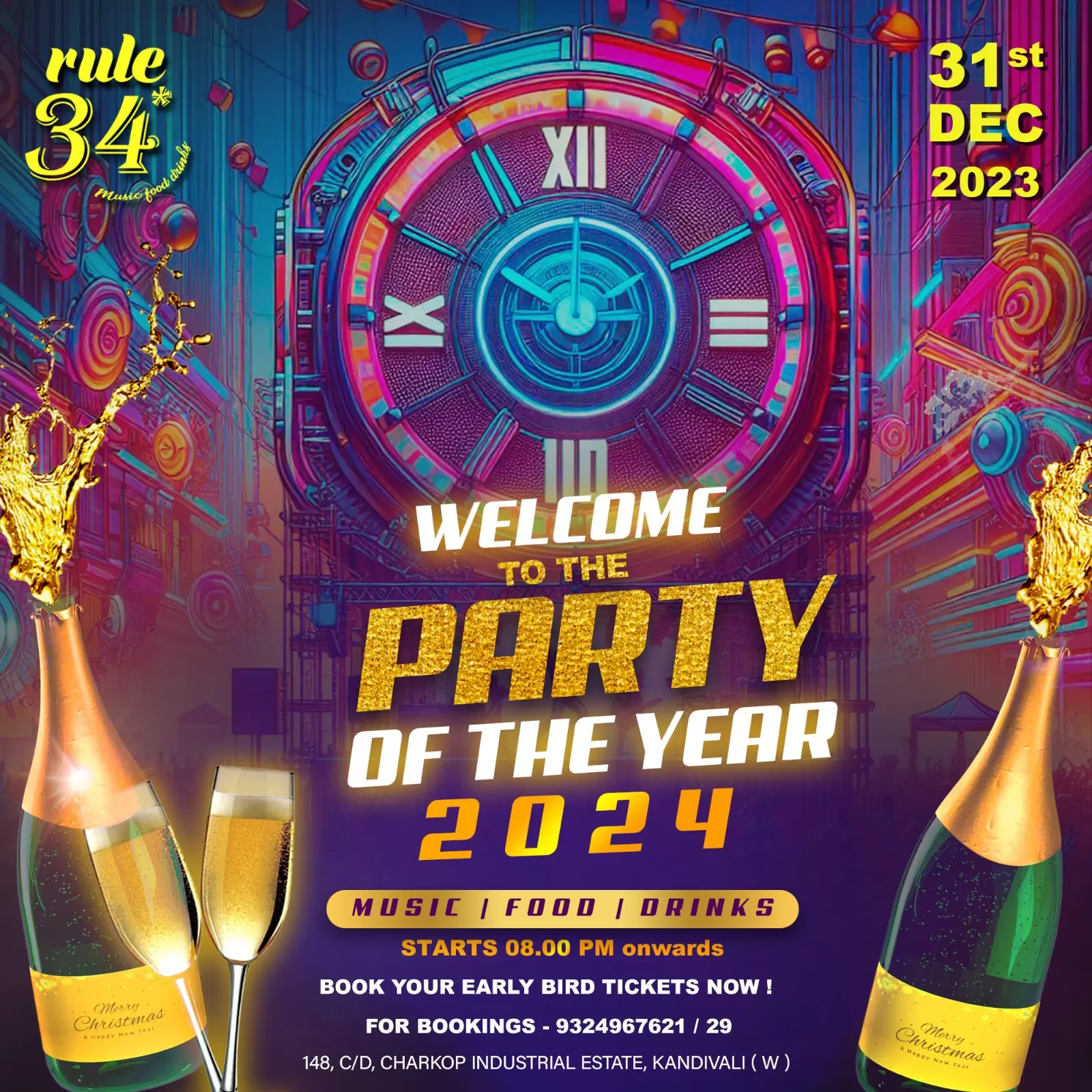 New Year Bash With Rule 34