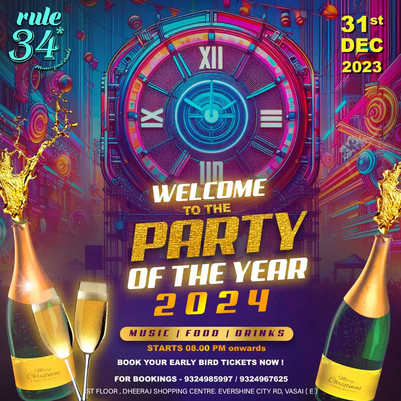 New Year Bash With Rule 34 Vasai