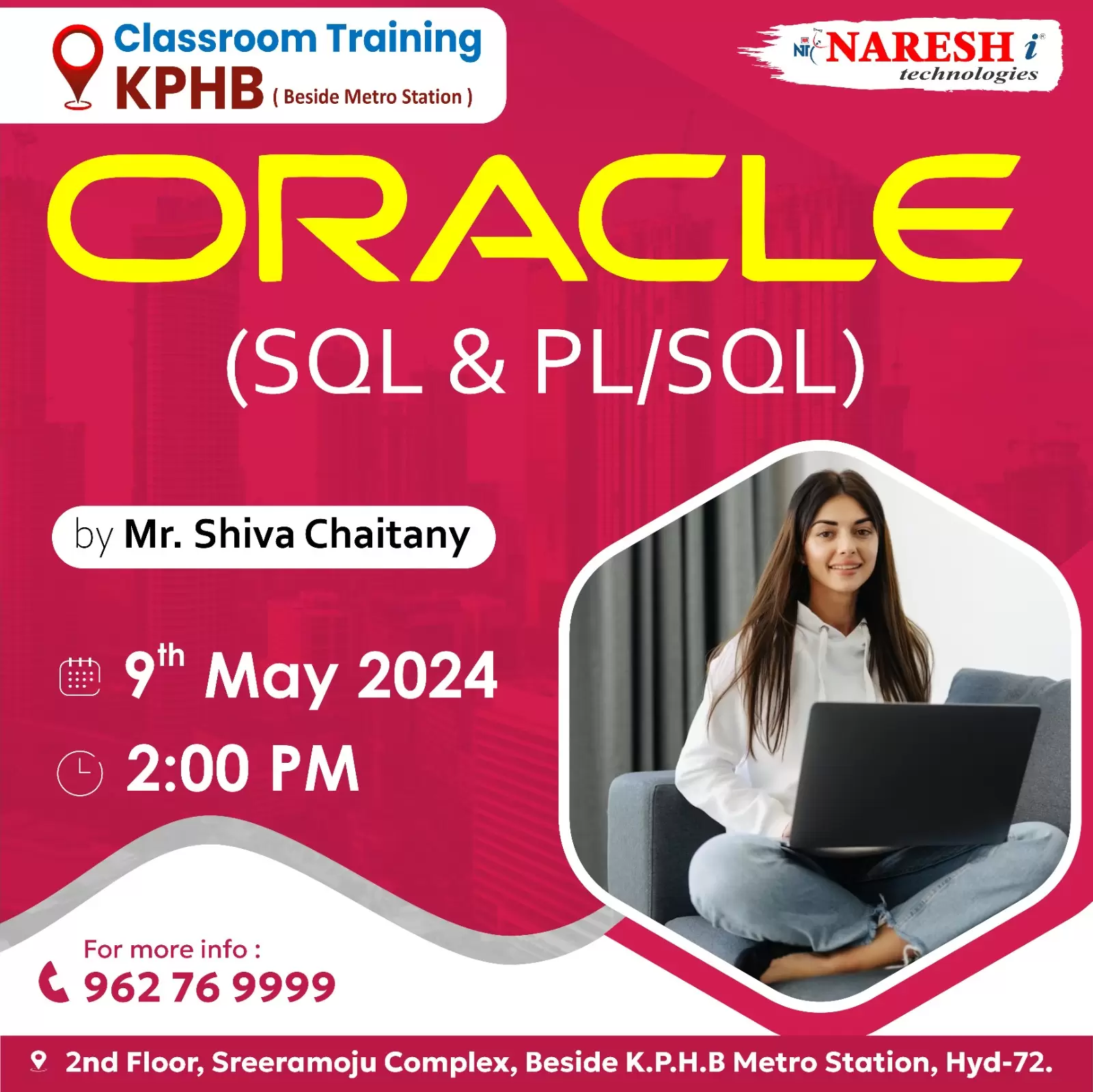 oracle online free demo online training in nareshit