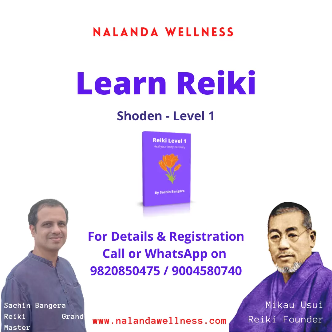 Reiki Level 1 Course in Mumbai by Sachin Bangera