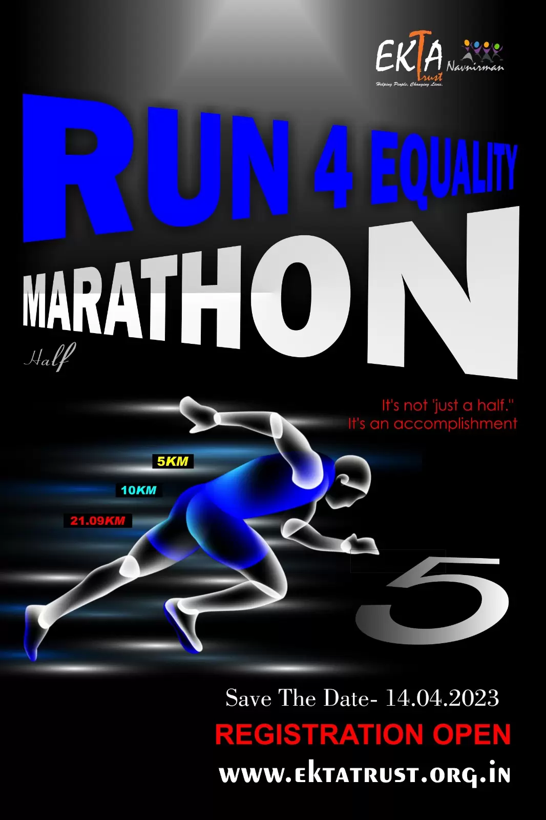 Run For Equality 2023 Half Marathon