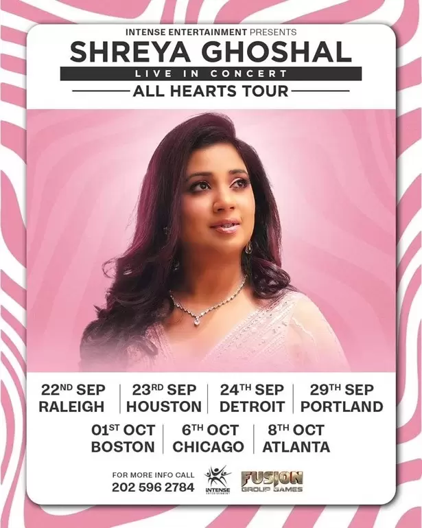 Shreya Ghoshal Live In Chicago 2023