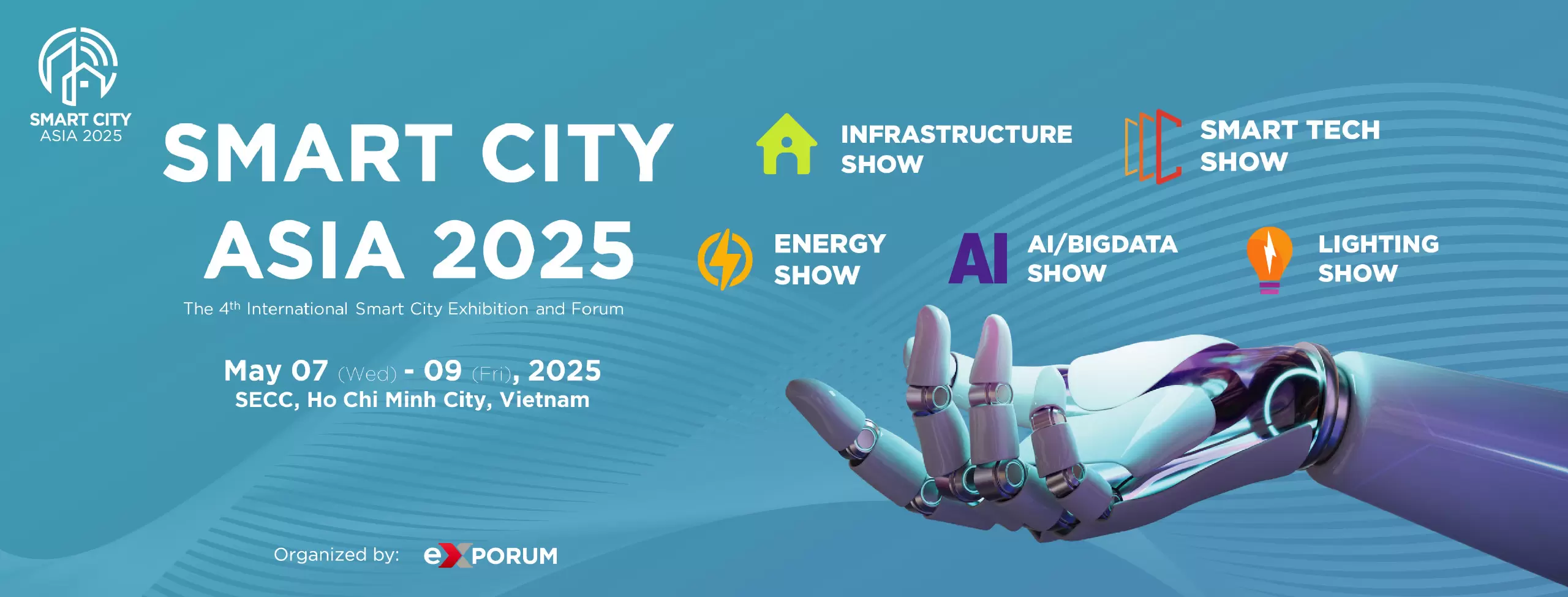 SMART CITY ASIA 2025 - SMART AND SUSTAINABLE