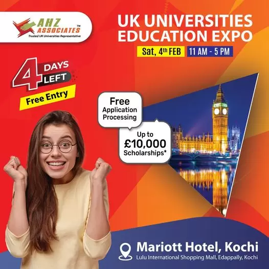 UK Universities Education Expo 2023 - Marriott Hotel Kochi
