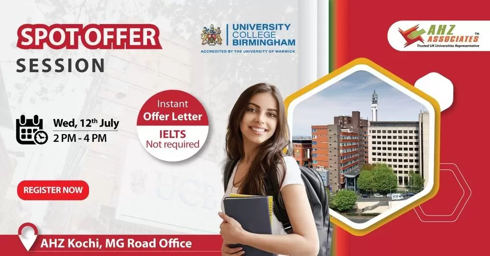 University College Birmingham Spot Offer Day
