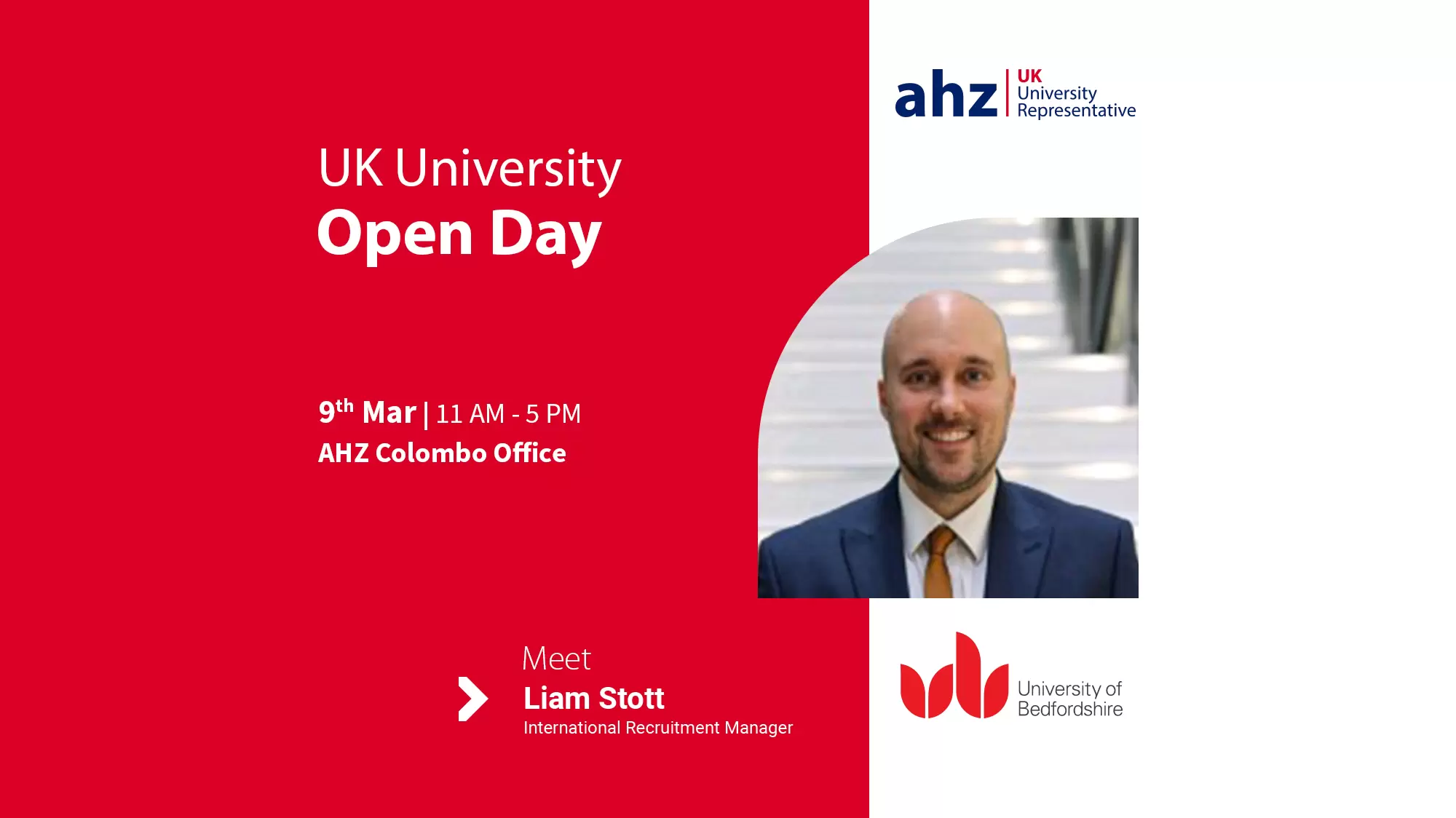 University of Bedfordshire Open Day | AHZ Colombo Office