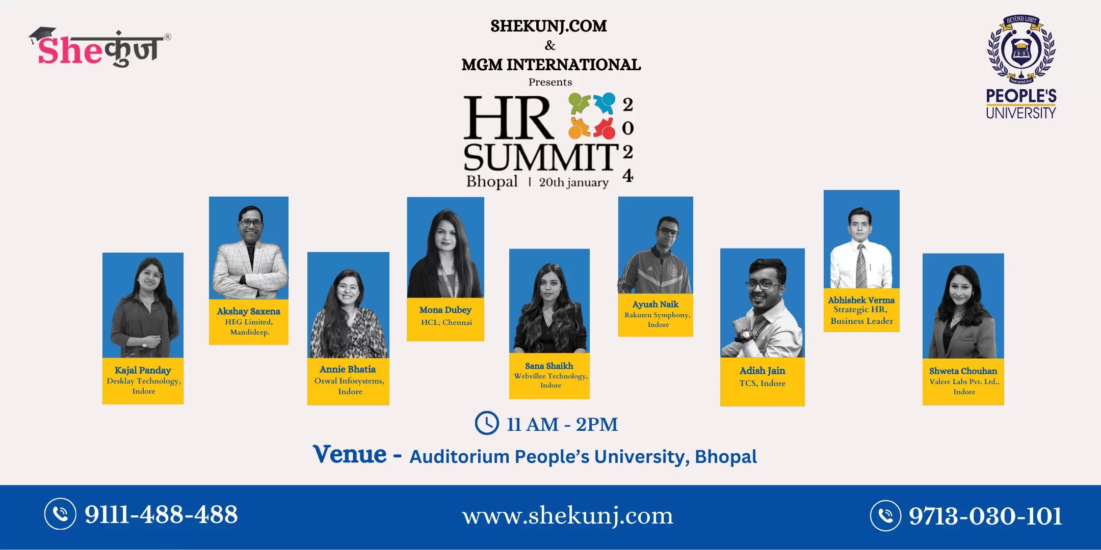 Unlock HR Excellence With SheKunj’s HR Summit 2024