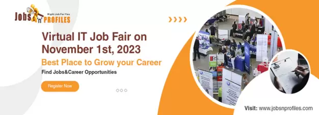 Virtual IT Job Fair By Jobsnprofiles.com on 1 November 2023