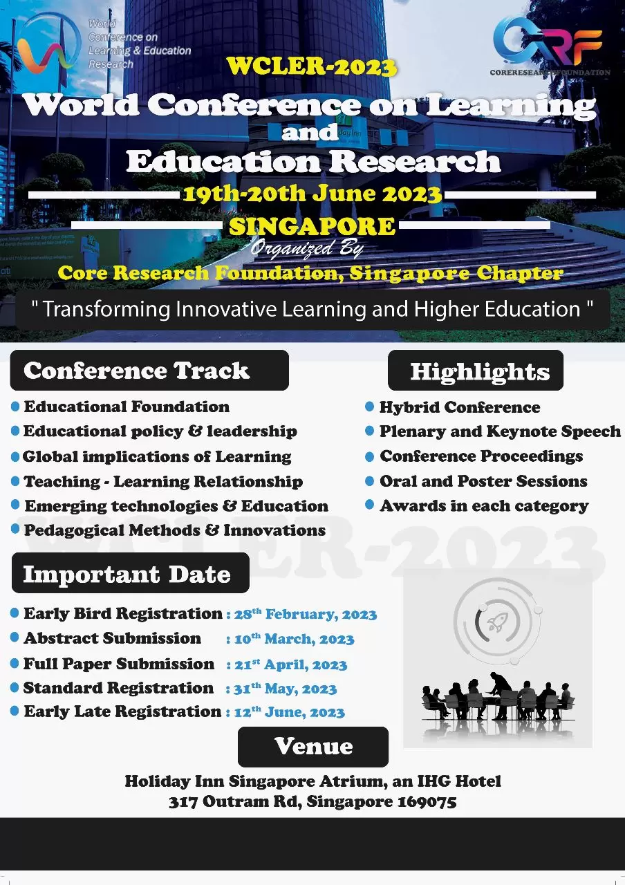World Conference On Learning and Educational Research