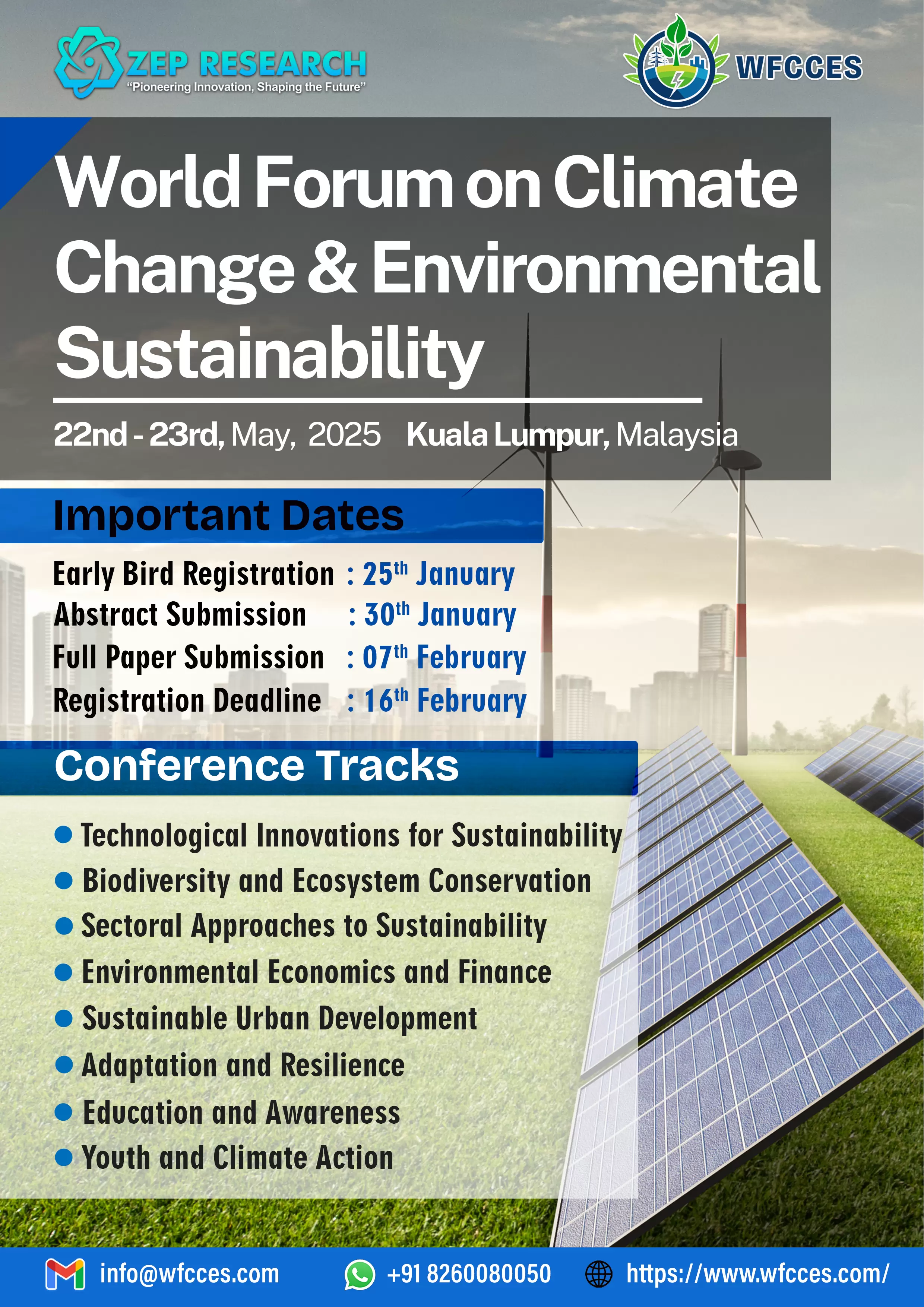 World Forum on Climate Change and Environmental Sustainability