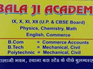 Balaji Academy